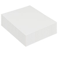 1 x RAW Customer Returns Kurtzy Blank Canvases 12 Pack 20x25cm Stretched Frame, Stretcher Canvas Set for Artists Supplies, Canvas Board for Oil Paints, Acrylic Paints, for Sketching Drawing - RRP €19.85