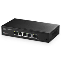 1 x RAW Customer Returns Binardat 5-Port 2.5G Switch, 5x 2.5 Gigabit RJ-45 Ethernet Ports, Vlan Support, Metal Unmanaged Multi-Gigabit Desktop Network Switch - RRP €62.28