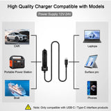 1 x RAW Customer Returns FLGAN 65W USB-C Car Charger Power Supply for Dell Latitude 5420 3520 5520 5400 5401 9420 9520 7420 7410 5310 2in1 Inspiron 14 7490 13 7390 7306 15 7590 Travel Adapter - RRP €26.99