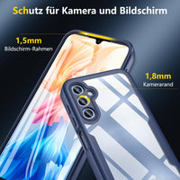 2 x RAW Customer Returns BESINPO For Samsung Galaxy A25 5g Case, Samsung Galaxy A25 Case, 360 All-Round Protection Robust Case Shockproof Cell Phone Case With Built-in Screen Protector, Protective Case for Samsung A25 Blue  - RRP €36.28