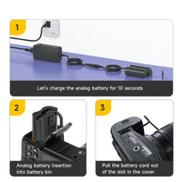 1 x RAW Customer Returns Mspalocell ENEL15 Dummy Battery Kit, AC Power Supply Adapter with Battery Connector for Nikon D7500,D7000,D7200,D7100,D780,D750,D610,D600,D500,D810,D810A,D800E,D850,D800,Z5,Z6,Z7,Z6II,Z7II Cameras - RRP €38.3