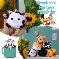 6 x Brand New Desdfcer 6pcs Mini Animal Plush Toy Set, Small Plush Toy Keychain - RRP €60.42