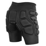 1 x RAW Customer Returns Relaxyee Padded Protective Shorts, Skating Shorts Protectors for Snowboard, Skates, Skis, Skateboard, 3D Protection for Hip, Thigh and Coccyx - RRP €30.72