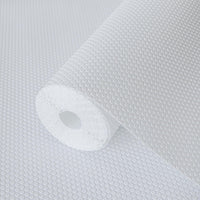 1 x RAW Customer Returns Hersvin Drawer Mat 35cmx300cm Cabinet Paper Drawer Liner Eva Waterproof Non-Adhesive Underlay Carpet for Kitchen Cabinets White Dot  - RRP €14.99