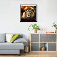 1 x Brand New Pavemlo Diamond Painting Set Accessories Lion Sheep, DIY 5D Diamond Embroidery Painting Kits Animal, Full Drill Crystal Set Rhinestone Embroidery Pictures DIY Diamond Painting for House Wall Decoration 30x30cm - RRP €20.4