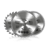 1 x RAW Customer Returns Circular Blade, Set with 3 Carbon Alloy Stars, Cemented Carbide Circular Saw Cutting Wheel Rotary Tool for Wood and Hardwood 250mm x 30mm - RRP €45.29