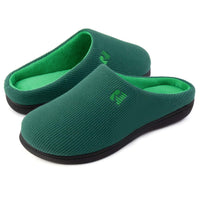 1 x RAW Customer Returns RockDove Men s Original Two-Tone Memory Foam Slippers, 42 43 EU, Forest Green - RRP €22.99