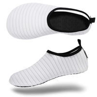 1 x Brand New VIFUUR Women Water Shoes Men, Barefoot Dry Water Swimming Yoga Outdoor Shoes Snorkeling Beach Surfing White 44 45EU - RRP €51.6