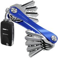 1 x RAW Customer Returns KeySmart - the compact key holder and pendant organizer up to 14 keys, blue  - RRP €22.99