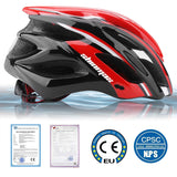 1 x RAW Customer Returns Shinmax bicycle helmet men s bicycle helmet women s bicycle helmet with visor removable bicycle helmet with light MTB bicycle helmet adult unisex mountain bike helmet cycling helmet road bike helmet 57-62cm - RRP €39.99