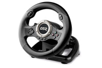 1 x RAW Customer Returns JINSHU GTR RACING WHEEL - INDECA Racing Wheel with Pedals compatible with Playstation 4, Playstation 3, Switch and PC  - RRP €70.13