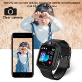 1 x RAW Customer Returns Children s Smart Watch GPS Tracker, Waterproof Smartwatches Phone for Children Girls Boys Holiday Birthday Gift, Children GPS Watch Touchscreen with SOS Phone Call Voice Chat Locator - RRP €45.0