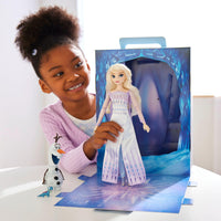 1 x RAW Customer Returns Disney Store Story Collection - Frozen - Completely Unabashed - ELSA - Doll - RRP €36.98