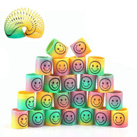 31 x Brand New Herefun 24 pieces Springs Magic Rainbow Smile Rainbow Circle Rainbow Rascals, party favors children s birthday party gifts rainbow spiral for children toys, puzzle educational toys, party - RRP €315.89