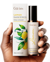 1 x RAW Customer Returns Gya Labs Lemon Essential Oil Roll-On 10 ml - Vibrant, Citrus Scent - RRP €9.98