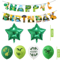 3 x Brand New Dinosaur Birthday Decorations, 4th Birthday Dinosaur Balloons, Kids Birthday Dinosaur Decorations, 4th Boy Birthday Dinosaur Party Decorations - RRP €49.89