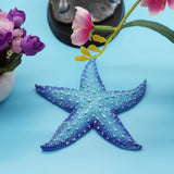 2 x Brand New Starfish Wall Decor Blue Starfish Hanging Wall Art Decor Sculpture Statues Ocean Decorations For Home Kids Room Office Garden Patio Fence Bathroom Yard Pool Indoor Outdoor Beach Theme - RRP €40.8