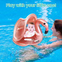 1 x Brand New Baby swimming ring, children s swimming ring, baby swimming ring, inflatable, growing swimming aid, float children s swimming ring, children s swimming ring toy pink  - RRP €15.12