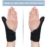 1 x RAW Customer Returns ZOUYUE Wrist Splint with Thumb Splint, Flexible Thumb Brace Wrist Brace for Thumb Joint - RRP €6.04