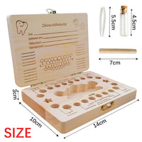 5 x Brand New Shengruili Wooden Children s Keepsake Gift, Baby Tooth Box for Children s Teeth, Wooden Children s Tooth Box, Tooth Box for Girls Boys, Teeth Saver Box - RRP €114.0