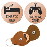 2 x Brand New Amaxiu Novelty Gaming Coins, Funny Decision Coins for ONE More Game or Time to Go to Bed, Double Sided Destiny Flip Coins Pocket Hug Token for Game Lovers Rose Gold  - RRP €38.4