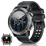 1 x RAW Customer Returns Smartwatch Men with Telephone Function 1.39 DIY HD Full Touch Screen Watches Fitness Tracker 30 Sports Modes Activity Tracker IP68 Waterproof Wristwatch with Sleep Monitor Pedometer Message Reminder - RRP €40.33