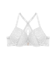 1 x Brand New SHEKINI Women s Front Closure Lace Push Up Bra Underwire Bra with Front Closure Adjustable Shoulder Strap to Beautify the Back - RRP €23.36