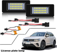 1 x RAW Customer Returns WinPower Error Free LED License Plate Light Assembly Bright White Lamp Bulbs, 2 Pieces - RRP €20.99