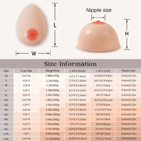 1 x RAW Customer Returns Vollence A Cup Self-adhesive Silicone Breast Forms Silicone Breast Forms False Breasts Artificial Breasts Breast Breast Form Mastectomy Prosthesis Transvestism Crossdressers Cosplay CD - RRP €31.67