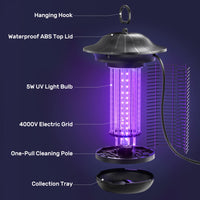 2 x RAW Customer Returns Sahara Sailor Electric Insect Killer, Mosquito Killer with UV Lamp, 4000V Fly Trap Electric, 1.5 Meter Long Cable, Mosquito Lamp No Toxic Chemicals for Indoor Outdoor Gardens - RRP €72.58