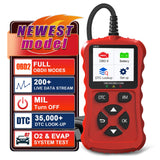 1 x RAW Customer Returns Car OBD2 Scanner Code Reader, OBDII Automatic Diagnostic Tool for Car Code Reader OBD EOBD Diagnostic Error Memory Reading Error Reader for all OBD II Protocol Cars, Bright Red - RRP €26.99