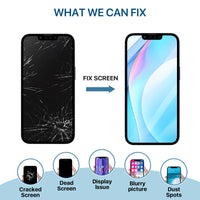 1 x RAW Customer Returns YOXINTA Display for iPhone 13 6.1 , iPhone 13 LCD Screen Replacement Digitizer Full Assembly, 3D Touch, Face ID, Waterproof Adhesive, Screen Protector, Repair Tool - RRP €50.41