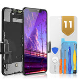 1 x RAW Customer Returns bokman Display Repair Kit Compatible with iPhone 11 incl. Glass, Retina LCD, Touchscreen , Matching Professional Tool Set Included - RRP €25.99