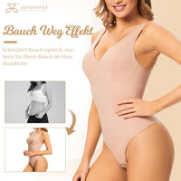 1 x Brand New Joyshaper Shapewear Women s Body Slimming Body Shaper Tummy Control Thong Bodysuit Figure-shaping Bodice Body Beige L - RRP €21.67