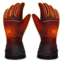 1 x RAW Customer Returns LUWATT Heated Gloves for Men and Women, Rechargeable Lithium Battery, 3 Temperature Levels, Electric Heating Gloves for Outdoor Sports, Skiing, Climbing, Hiking, Winter - RRP €45.37