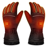 1 x RAW Customer Returns LUWATT Heated Gloves for Men and Women, Rechargeable Lithium Battery, 3 Temperature Levels, Electric Heating Gloves for Outdoor Sports, Skiing, Climbing, Hiking, Winter - RRP €45.37