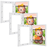 1 x RAW Customer Returns Kodilin A4 Photo Frame for Children, A4 Size, Openable, for Children 3 Pieces, White  - RRP €37.59