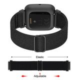 2 x Brand New Wizvv Strap Compatible with Versa 2 Versa Lite SE for Women Girls Elastic Adjustable Nylon Smart Watch Band for Versa 2 Versa Lite SE-6 PCS - RRP €29.24