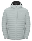 3 x Brand New Little Donkey Andy - Warm and waterproof men s winter jacket with hood and recycled insulation - RRP €239.97