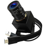 1 x RAW Customer Returns ELP HDMI 4K Camera 60fps High Speed Webcam USB3.0 HDMI Simultaneous Output PC Camera 2.8-12mm 4X Manual Focus Lens Close Up Camera for Computer MicroscopeTelescope Industrial Application Camera - RRP €185.99