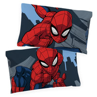 1 x RAW Customer Returns Jay Franco Marvel Spiderman City Streets single bed size children s bedding set with duvet cover 135x200cm pillowcase 50x70cm made of 100 cotton - RRP €35.28