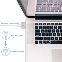 1 x RAW Customer Returns Remplacement Charging Cable MacBook Air Charger, 45W Mac Charger T-Tip Compatible with MacBook Air 11 inch 13 inch Mid 2012, 2013 2014 2015 2016 2017 for Model A1436 A1466 A1465 A1435 - RRP €23.69