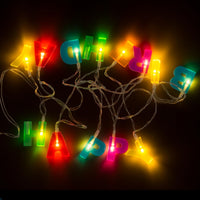 1 x RAW Customer Returns Happy Birthday LED String Lights, Colorful Birthday Letter String Lights, Battery Operated, 190cm Length, Kids Birthday Party Decoration - RRP €13.2