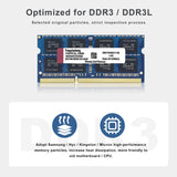 1 x RAW Customer Returns DDR3 DDR3L 16GB Kit 8GBx2 Laptop RAM 1600MHz PC3-12800 PC3L-12800 SODIMM Non-ECC Unbuffered 1.35V 1.5V 2Rx8 Dual Rank 204 Pin CL11 PC Computer Memory Upgrade Module RAM Blue  - RRP €26.21