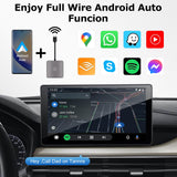 1 x RAW Customer Returns Wireless Android Auto Adapter - Android Auto Dongle for Android Smartphones Converts wired Android Auto to wireless Compatible with 98 of cars - RRP €40.33