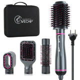 1 x RAW Customer Returns  5 in 1 WeChip hair dryer hot air brush, Removable blow dryer brush for drying, volumizing, straightening, curling, Negative Ion hot air brush reduces frizz, anti-static, suitable for all hair types - RRP €66.54