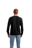 1 x RAW Customer Returns SwissWell Men s Henley Shirt Long Sleeve Button Down Leisure Waffle Shirt Cotton T-Shirt with Chest Pocket Spring Black M - RRP €29.03