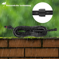 8 x Brand New Left 3-cable extension cable Suitable for solar spotlights 2 meter cable - RRP €56.32