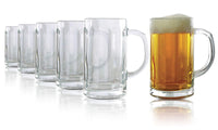 1 x RAW Customer Returns Tivoli Stuttgart beer glasses 325 ml Dishwasher safe 6-piece set Made of crystal glass - RRP €20.06