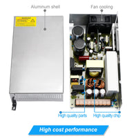 1 x RAW Customer Returns Transformer DC 48V 25A 1200W Switching Power Supply 230V AC to DC Power Supply 48Volt Transformer Industrial Adapter 20 12A LED Sensors System Lamp Servos Ultrasonic Atomizer Motor PSU SMPS 110 220V - RRP €75.61